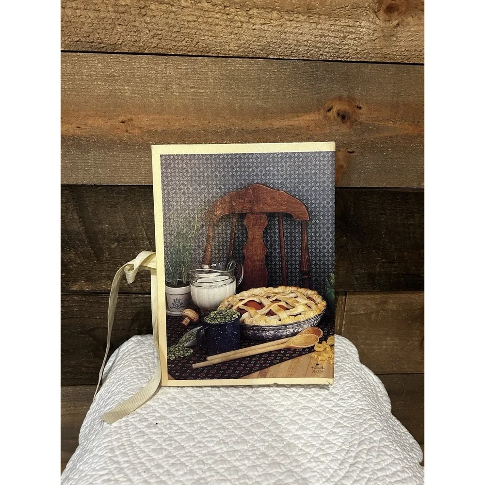 Vintage Hallmark Accordion Recipe File For‎ Recipes